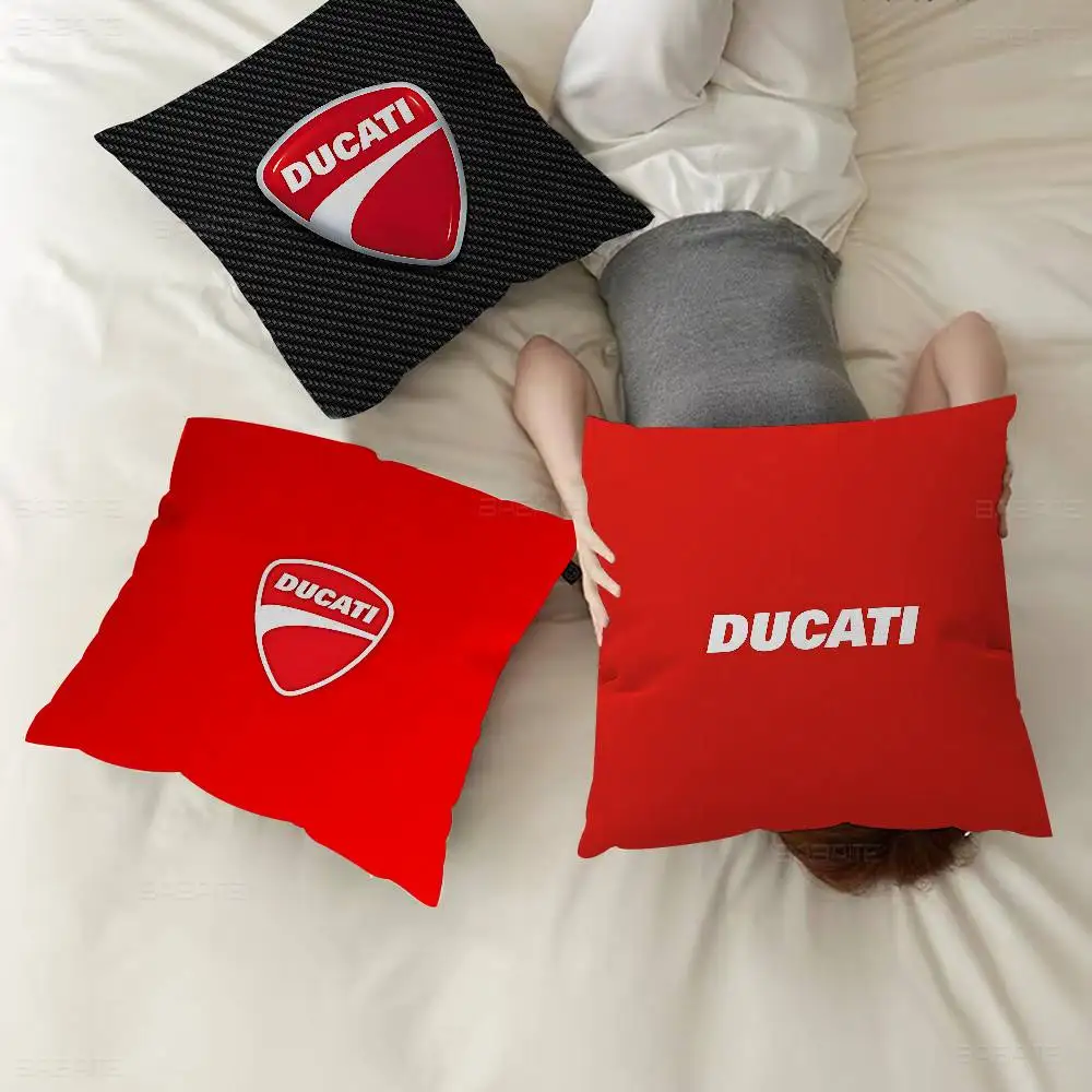 D-Ducaties Motorcycle LOGO Pillow Covers Cartoon Sofa Decorative Home Double-sided Printing Short Plush Cute Cushion Cover
D-Ducaties Motorcycle LOGO Pillow Covers Cartoon Sofa Decorative Home Double-sided Printing Short Plush Cute Cushion Cover