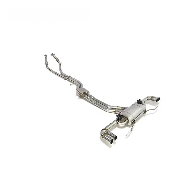 ING High Quality 304 Stainless Steel Full Exhaust System With Resonator Automotive Parts Accessories for 2018-up Audi Q8 3.0T
ING High Quality 304 Stainless Steel Full Exhaust System With Resonator Automotive Parts Accessories for 2018-up Audi Q8 3.0T