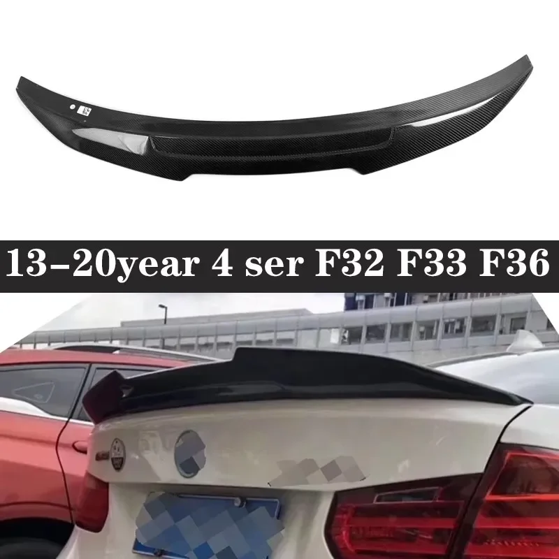 For BMW 4 Series F32 F33 F36 Carbon Fiber Spoiler Shunt Rear Tail fins Duckbill Car Wing Retrofit the rear wing Auto parts
For BMW 4 Series F32 F33 F36 Carbon Fiber Spoiler Shunt Rear Tail fins Duckbill Car Wing Retrofit the rear wing Auto parts