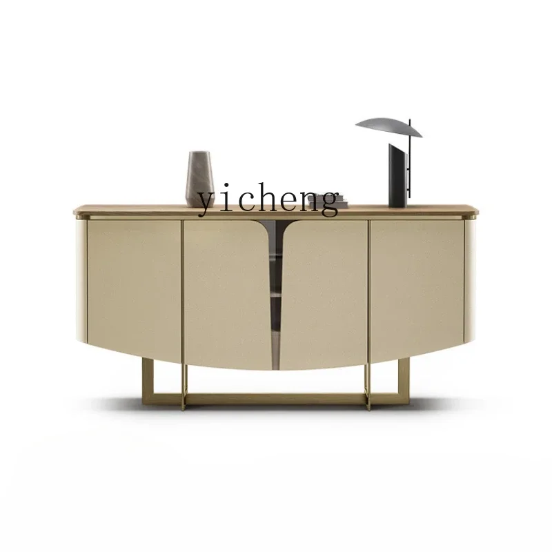 ZK Solid Wood Sideboard High-End Large Flat Living Room Wall Locker Light Luxury Household Storage Cabinet
ZK Solid Wood Sideboard High-End Large Flat Living Room Wall Locker Light Luxury Household Storage Cabinet