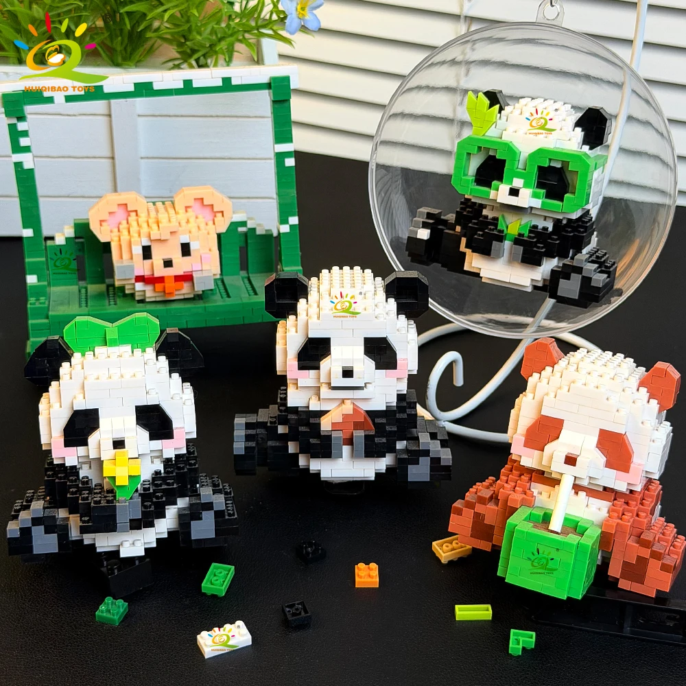 HUIQIBAO Mini Cute Panda Mouse Micro Building Blocks 3D Animal Diamond Model Bricks DIY City Construction Toys for Adult Gift
HUIQIBAO Mini Cute Panda Mouse Micro Building Blocks 3D Animal Diamond Model Bricks DIY City Construction Toys for Adult Gift