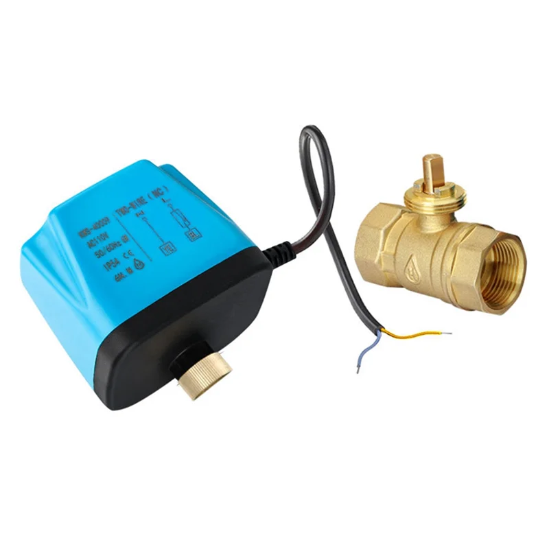 A67P-Normally Closed Motorized Ball Valve AC110V 2-Wire Brass Electric Solenoid Valve DN15 Replace Solenoid Valve
A67P-Normally Closed Motorized Ball Valve AC110V 2-Wire Brass Electric Solenoid Valve DN15 Replace Solenoid Valve