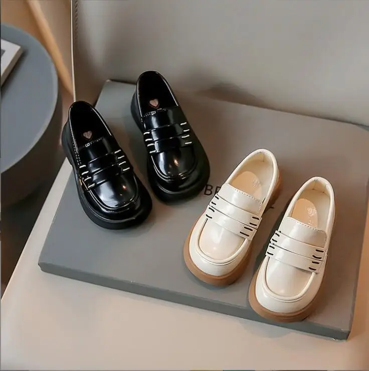 Children's Leather Shoes Spring Autumn New Girls' Casual Leather Shoes With Soft Soles For Big Girls' Performance Shoes Black
Children's Leather Shoes Spring Autumn New Girls' Casual Leather Shoes With Soft Soles For Big Girls' Performance Shoes Black
