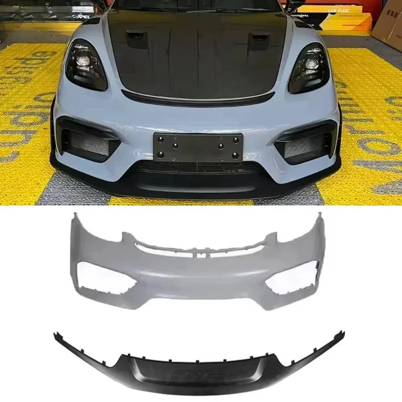 Комплект обвеса STLF для Porsche 718 Cayman Boxster 981 982: передний бампер, сплиттер, накладки в стиле PP GT4RS, аэродинамический комплект
Комплект обвеса STLF для Porsche 718 Cayman Boxster 981 982: передний бампер, сплиттер, накладки в стиле PP GT4RS, аэродинамический комплект