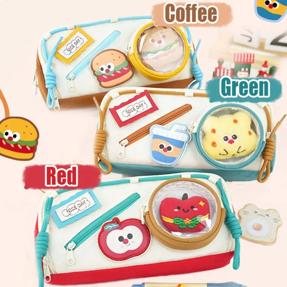 High Quality With Plush Doll Pen Bag Multilayer Portable Stationery Bag Large Capacity Pencil Case Students
High Quality With Plush Doll Pen Bag Multilayer Portable Stationery Bag Large Capacity Pencil Case Students
