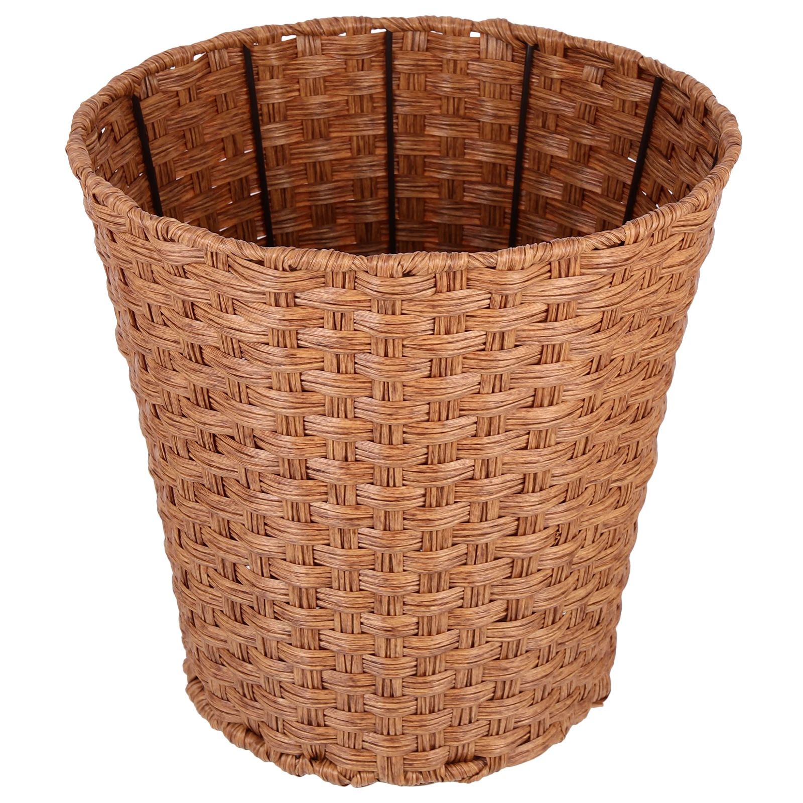 Woven Storage Basket Large Capacity Laundry Hamper Imitation Rattan Bedroom Living Room Desktop Makeup Organizing
Woven Storage Basket Large Capacity Laundry Hamper Imitation Rattan Bedroom Living Room Desktop Makeup Organizing
