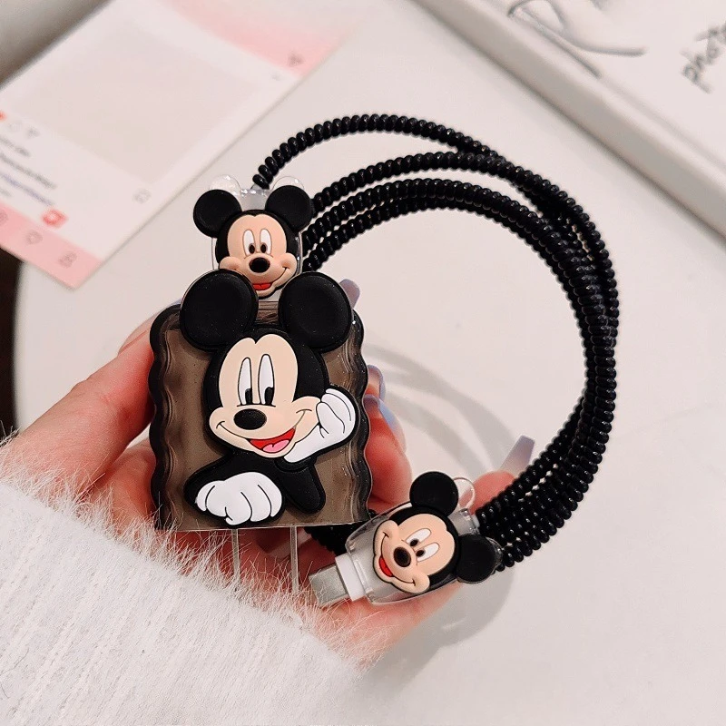 Cute Cartoon Protector Cable Organizer For iPhone 16 15 18W 20W Charging Protection Cover Data Cable Management Cord Winder Kit
Cute Cartoon Protector Cable Organizer For iPhone 16 15 18W 20W Charging Protection Cover Data Cable Management Cord Winder Kit