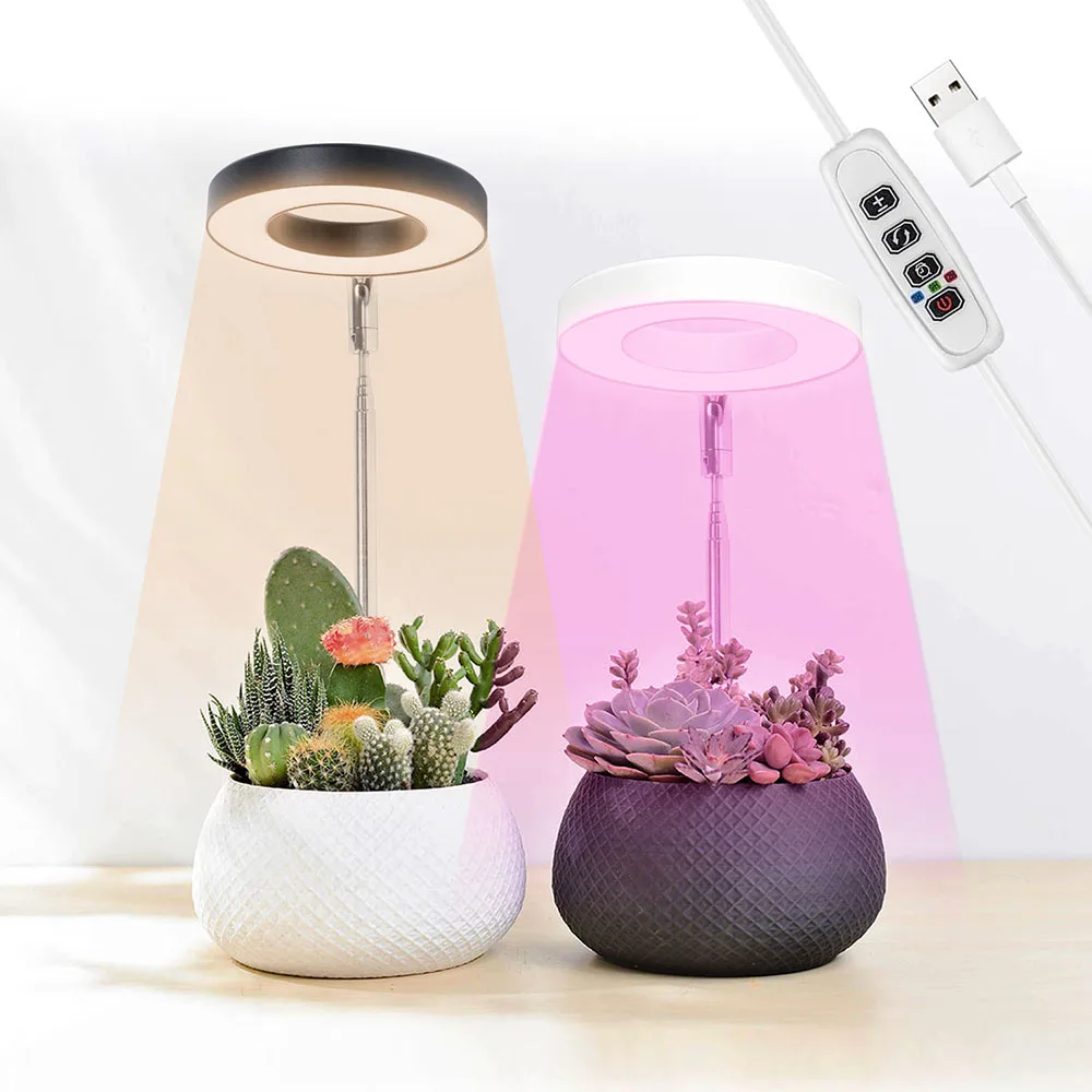 Height Adjustable LED Ring Grow Lights Indoor Plants Full Spectrum Large Plant Light for Indoor Plants USB Growing Lamp
Height Adjustable LED Ring Grow Lights Indoor Plants Full Spectrum Large Plant Light for Indoor Plants USB Growing Lamp