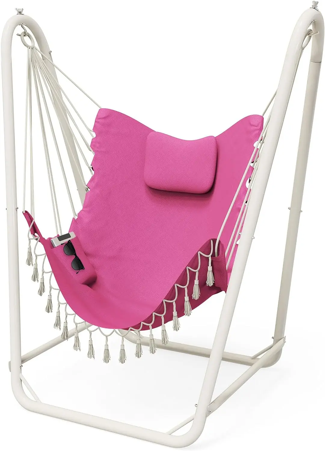 Hammock Chair with Stand,Heavy-Duty Hanging Chair with Stand, for Indoor Outdoor,Sturdy Swing Chair with Stand Max Load
Hammock Chair with Stand,Heavy-Duty Hanging Chair with Stand, for Indoor Outdoor,Sturdy Swing Chair with Stand Max Load