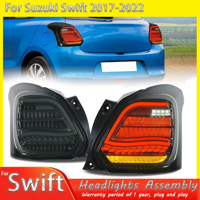 Taillight Tail Lights For Suzuki Swift 2017 2018 2019 2020 -2025 Rear Lamp DRL + Dynamic Turn Signal + Reverse + Brake LED
Taillight Tail Lights For Suzuki Swift 2017 2018 2019 2020 -2025 Rear Lamp DRL + Dynamic Turn Signal + Reverse + Brake LED