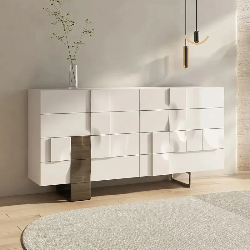 xz1Italian eight-bucket cabinet light luxury modern dining side Nordic living room storage chest bedroom storage
xz1Italian eight-bucket cabinet light luxury modern dining side Nordic living room storage chest bedroom storage