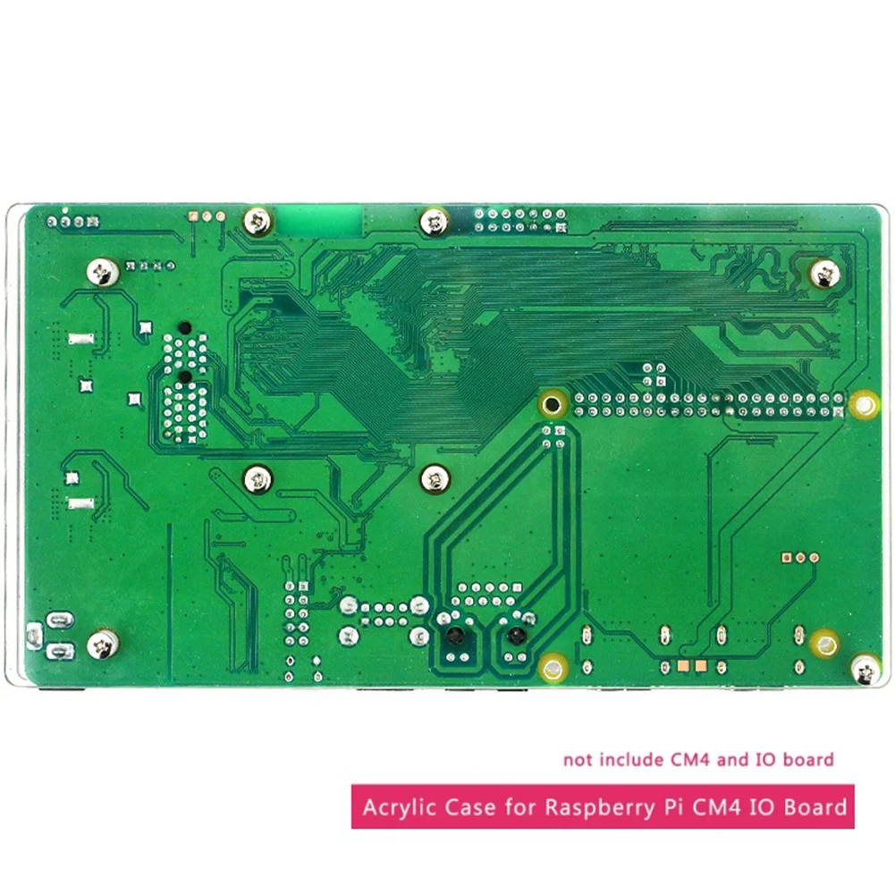 Well Made-For Raspberry Pi CM4 IO Board Acrylic Case Transparent Shell For Raspberry Pi Compute Module 4 IO Board
Well Made-For Raspberry Pi CM4 IO Board Acrylic Case Transparent Shell For Raspberry Pi Compute Module 4 IO Board
