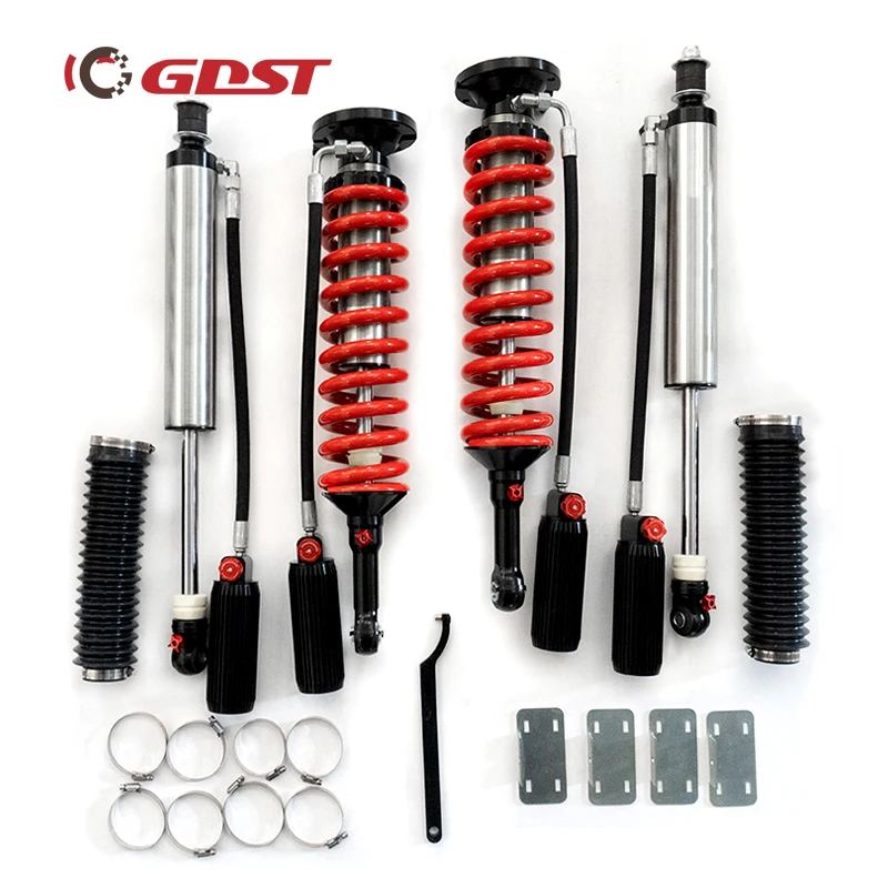 Off Road Vehicle Shock Absorbers 4X4 Adjustable Coilover Suspension Lift Kit Manufacturer For Toyota Tundra
Off Road Vehicle Shock Absorbers 4X4 Adjustable Coilover Suspension Lift Kit Manufacturer For Toyota Tundra