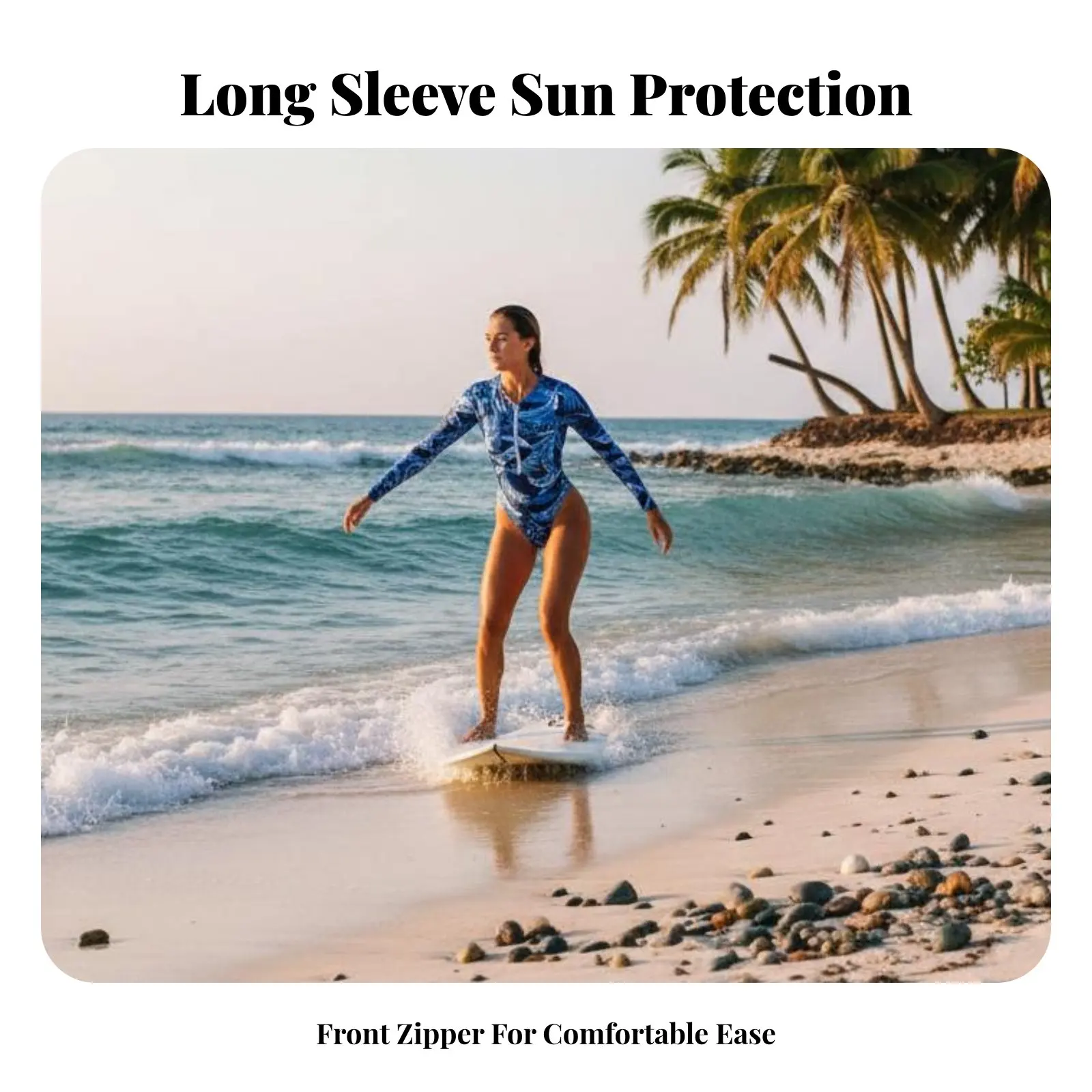 Zip Front Cut Cutcutout Single-Piece Quick-Dry Material Long Sleeve Zip Front Swimsuit women's Wave-Riding Ing Bathing Suit UPF
Zip Front Cut Cutcutout Single-Piece Quick-Dry Material Long Sleeve Zip Front Swimsuit women's Wave-Riding Ing Bathing Suit UPF