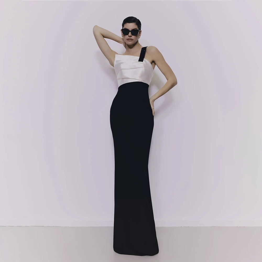 Women's Formal Evening Gowns Sleeveless Spaghetti Strap Pleated Color Block Evening Dresses Formal Gowns Party Cocktail Gowns
Women's Formal Evening Gowns Sleeveless Spaghetti Strap Pleated Color Block Evening Dresses Formal Gowns Party Cocktail Gowns