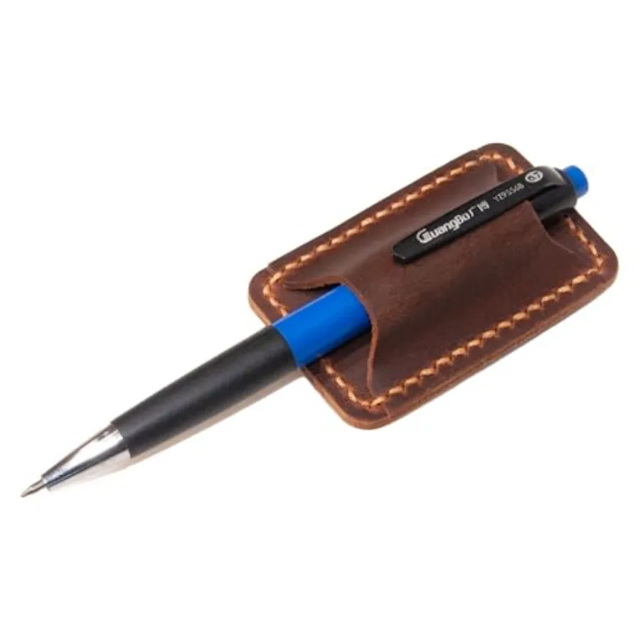 Handmade Leather Pen Holder Clip Notebook Pen Loop Stylish, Leather Pen Holderfor Books, notebook pen pencil holder clip and Pr
Handmade Leather Pen Holder Clip Notebook Pen Loop Stylish, Leather Pen Holderfor Books, notebook pen pencil holder clip and Pr