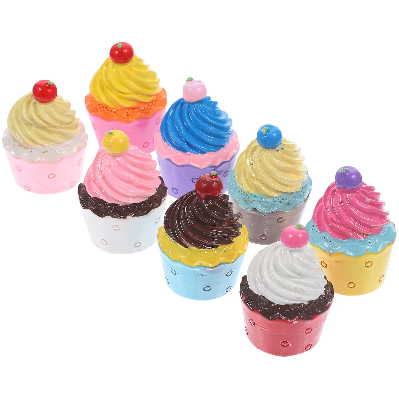 8 Pcs Cupcake Keychain Paper Headdress Accessories Cups Resin Ornaments Crafts Accessories DIY Jewelry Parts
8 Pcs Cupcake Keychain Paper Headdress Accessories Cups Resin Ornaments Crafts Accessories DIY Jewelry Parts