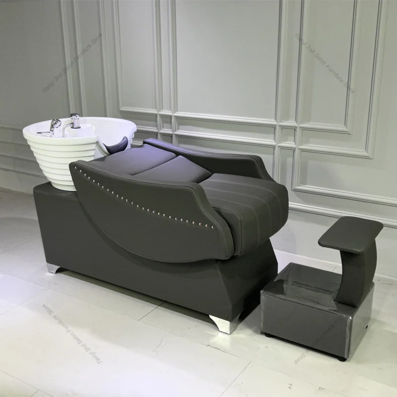 Barber Shop Luxury Shampoo Chairs Nordic Massage Hair Salon Shower Shampoo Bed Hair Salon Salon Furniture Silla Peluqueria FYSC
Barber Shop Luxury Shampoo Chairs Nordic Massage Hair Salon Shower Shampoo Bed Hair Salon Salon Furniture Silla Peluqueria FYSC