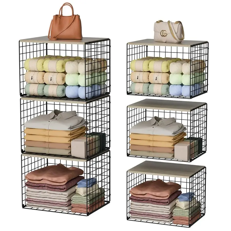 Штабелируемые органайзеры для шкафов и хранения вещей с деревянной столешницей, 3-пакетовый органайзер для полки в шкафу, двойной дизайн для хранения, кубик для хранения одежды
Штабелируемые органайзеры для шкафов и хранения вещей с деревянной столешницей, 3-пакетовый органайзер для полки в шкафу, двойной дизайн для хранения, кубик для хранения одежды