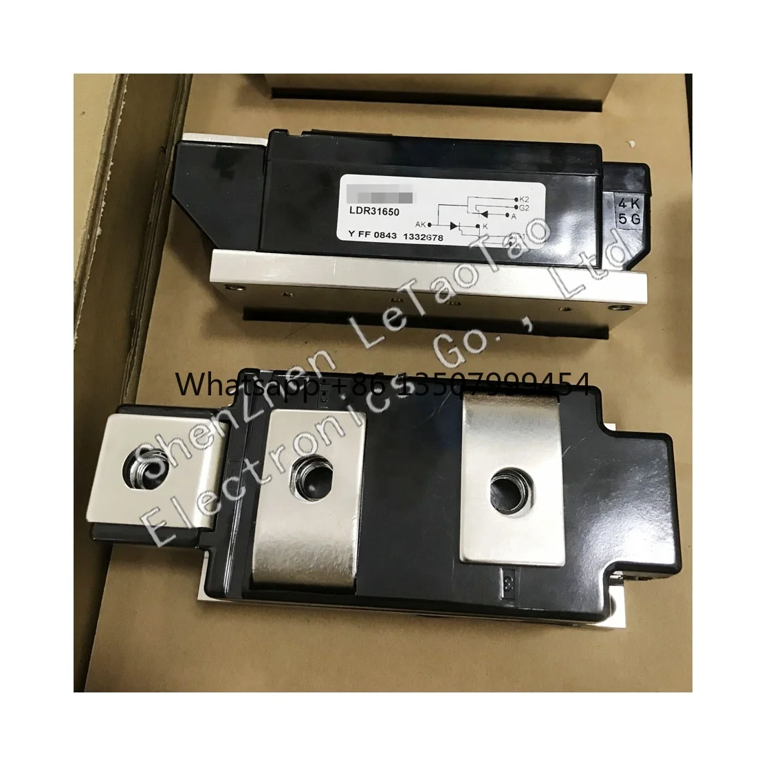 STOCK Electronic components IC Chips mosfet transistor IGBT Power module LDR31650 IGBT MODULE DIODE Thyristor SCR DIODE DIODE
STOCK Electronic components IC Chips mosfet transistor IGBT Power module LDR31650 IGBT MODULE DIODE Thyristor SCR DIODE DIODE