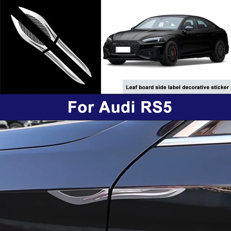 Suitable For Audi RS5 car side blade stickers, car body external scratch protection decorative strip accessories
Suitable For Audi RS5 car side blade stickers, car body external scratch protection decorative strip accessories