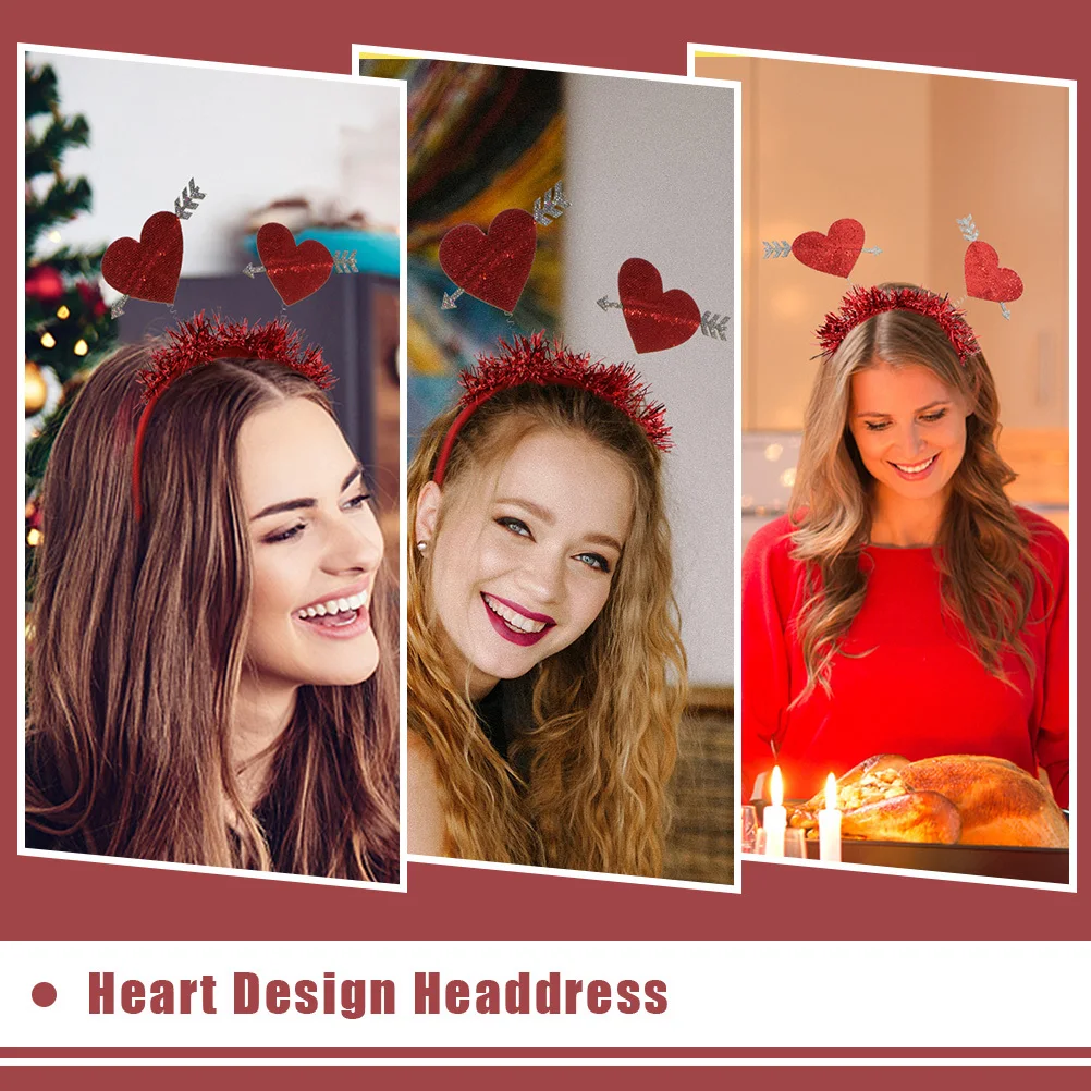 3Pcs Delicate Heart Design Hairband Chic Costume Accessory for Birthday New Year Party Wear Festive Female Head Decor
3Pcs Delicate Heart Design Hairband Chic Costume Accessory for Birthday New Year Party Wear Festive Female Head Decor