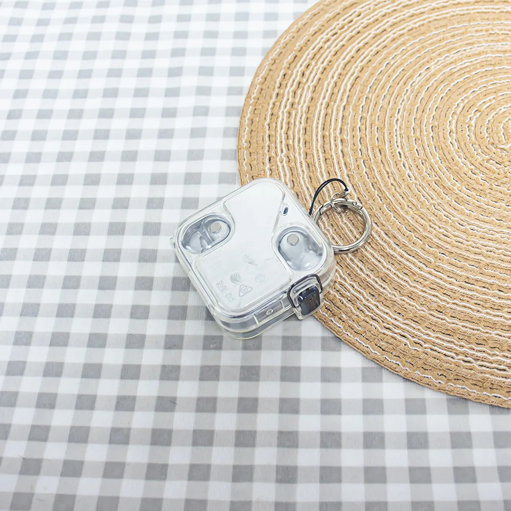 For Nothing Ear (3) Case TPU Protective Cover Shockproof Anti Scratch Earphone Shell With Keychain Accessories
For Nothing Ear (3) Case TPU Protective Cover Shockproof Anti Scratch Earphone Shell With Keychain Accessories