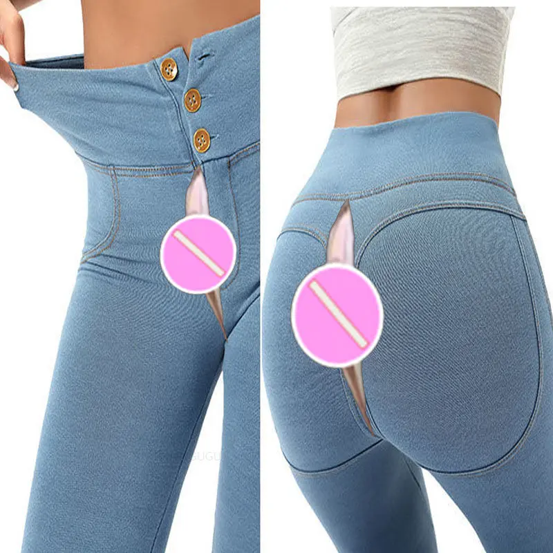 Hot Sale Peach Hip Yoga Pants Women Invisible Open-Seat Pants High Top Sports Trousers Women Stretch Skinny Knit Fitness Pants
Hot Sale Peach Hip Yoga Pants Women Invisible Open-Seat Pants High Top Sports Trousers Women Stretch Skinny Knit Fitness Pants
