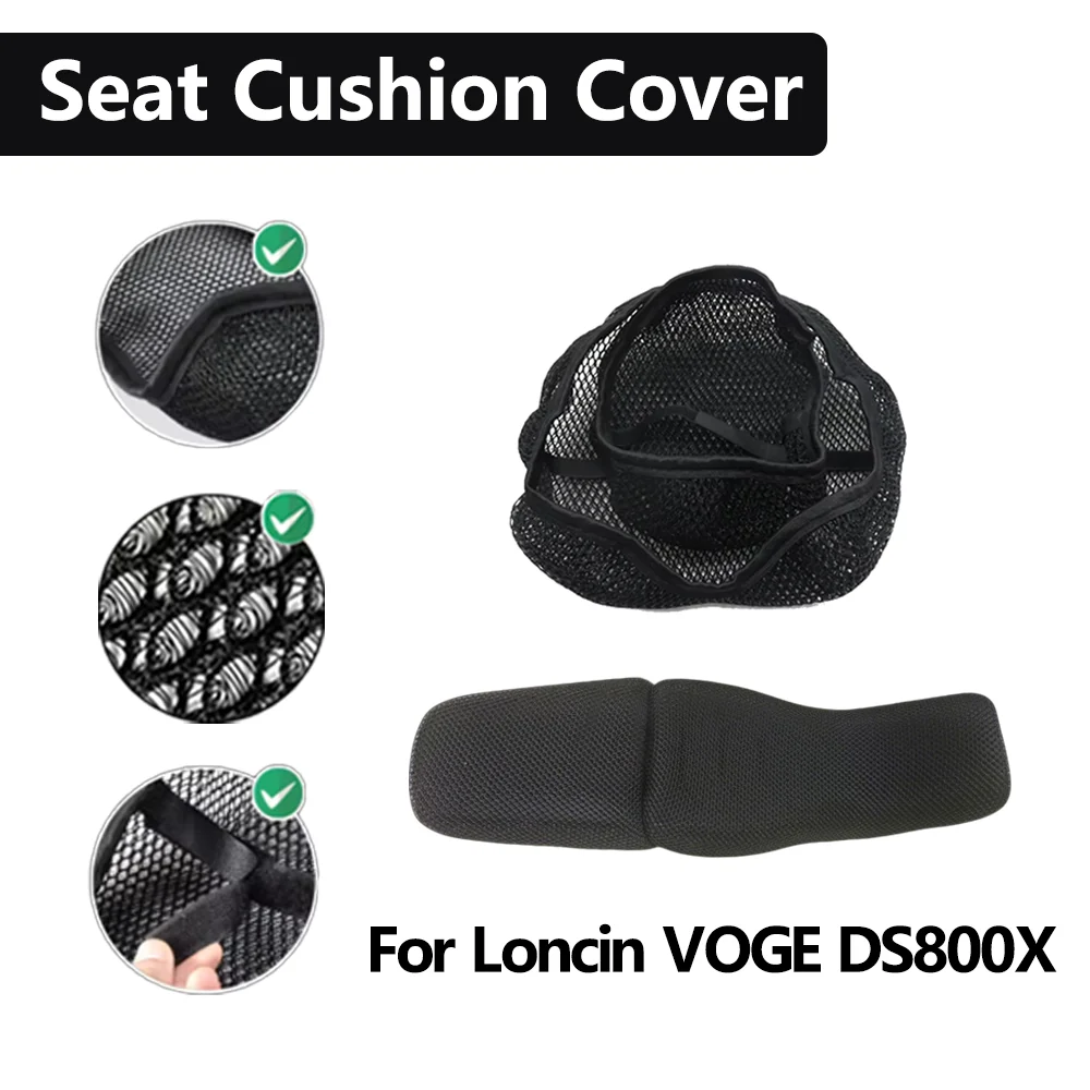 For Loncin VOGE DS800X DS800 X DS 800X Mesh Motorcycle Seat Cover 3D Elastic Breathable Heat resistant Anti-Slip Protector Cover
For Loncin VOGE DS800X DS800 X DS 800X Mesh Motorcycle Seat Cover 3D Elastic Breathable Heat resistant Anti-Slip Protector Cover