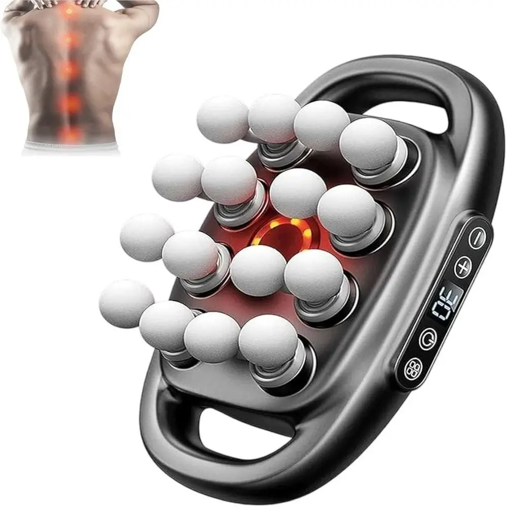 High-Frequency Vibration 16-Head Massager 30 Intensity Levels Multifunctional Usage Waist Massager Durable Ultra-Quiet Operation
High-Frequency Vibration 16-Head Massager 30 Intensity Levels Multifunctional Usage Waist Massager Durable Ultra-Quiet Operation