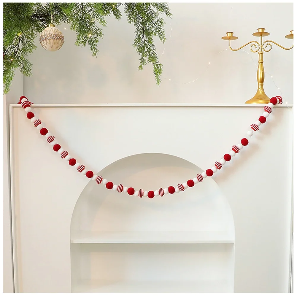 Holiday Felt Bowknot String Garland Banner 180cm Red Felt Decoration for Christmas Party Ambiance and Festive Home Display
Holiday Felt Bowknot String Garland Banner 180cm Red Felt Decoration for Christmas Party Ambiance and Festive Home Display