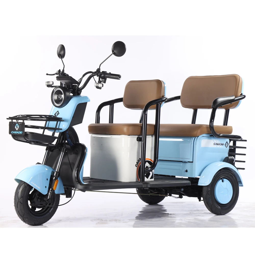 Новый двухрядный грузовой трехколесный велосипед 60 В 500 Вт, открытый электрический городской пассажирский трайк для взрослых, электрический трайк с двигателем 1000 Вт
Новый двухрядный грузовой трехколесный велосипед 60 В 500 Вт, открытый электрический городской пассажирский трайк для взрослых, электрический трайк с двигателем 1000 Вт