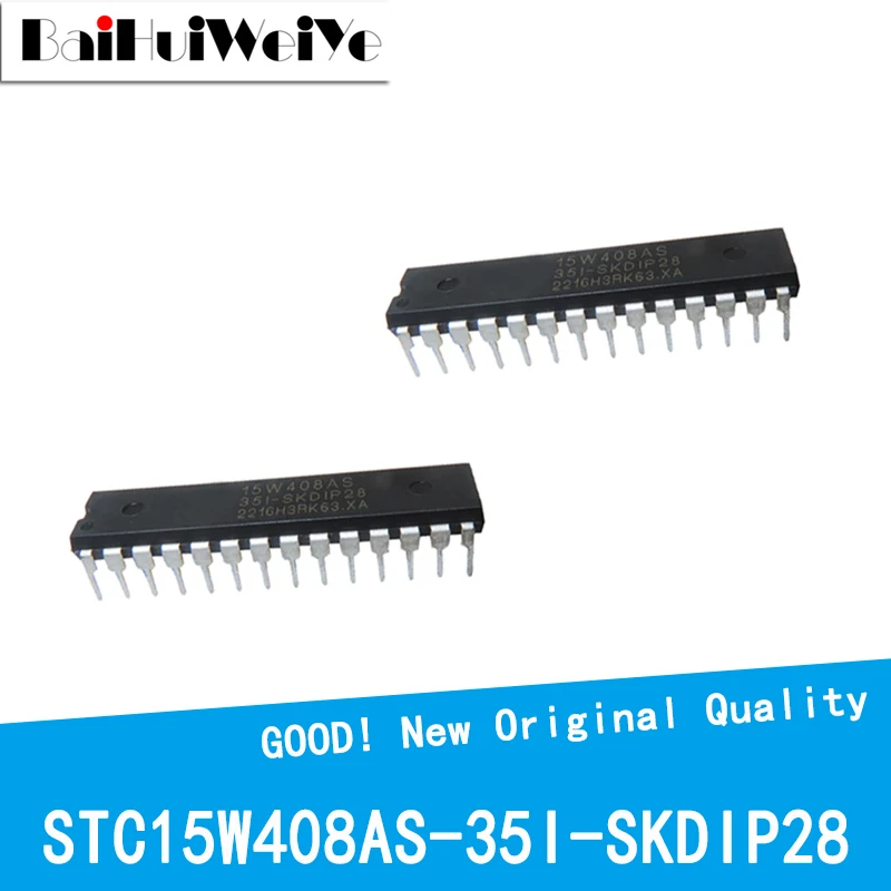 1PCS/LOT STC15W408AS-35I-SKDIP28 STC15W408AS-35I STC15W408AS Single-Chip Microcomputer DIP-28 New Good Quality Chipset
1PCS/LOT STC15W408AS-35I-SKDIP28 STC15W408AS-35I STC15W408AS Single-Chip Microcomputer DIP-28 New Good Quality Chipset