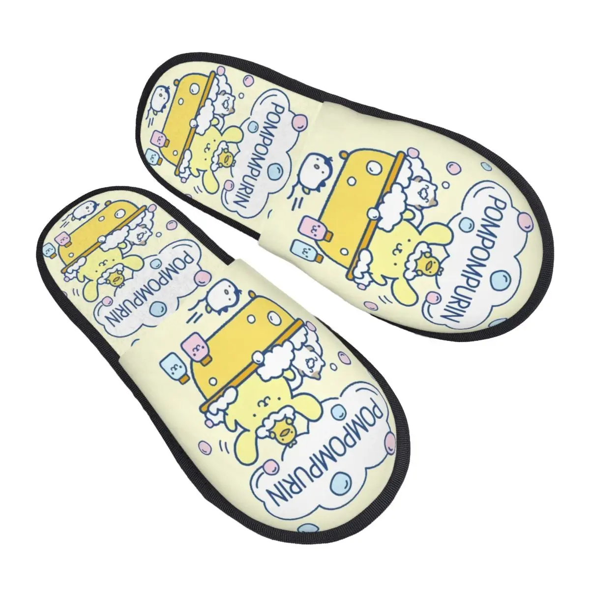 Женские домашние тапочки с помпонами Sanrio и принтом на заказ, уютные теплые пушистые тапочки из пены с эффектом памяти, домашняя уличная обувь
Женские домашние тапочки с помпонами Sanrio и принтом на заказ, уютные теплые пушистые тапочки из пены с эффектом памяти, домашняя уличная обувь