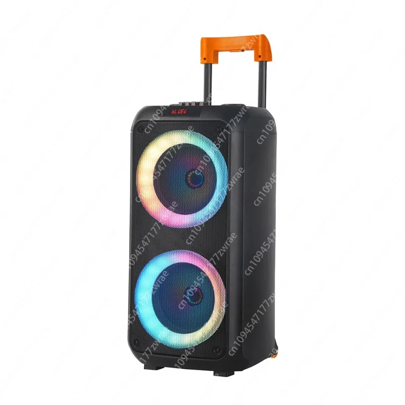 NDR-1096 Portable Speaker Single Microphone Dual 8 Inch High Power Light Ring Equalizer Outdoor Home Karaoke Battery Stage
NDR-1096 Portable Speaker Single Microphone Dual 8 Inch High Power Light Ring Equalizer Outdoor Home Karaoke Battery Stage
