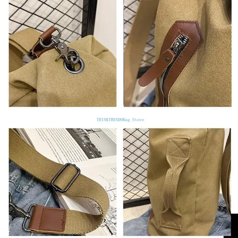 63HC Fashion Bag Crossbody Bag Canvas Handbags Shoulder Bags for Women Men Student Teen Casual Bags Gray/Black/White/Khaki-
63HC Fashion Bag Crossbody Bag Canvas Handbags Shoulder Bags for Women Men Student Teen Casual Bags Gray/Black/White/Khaki-