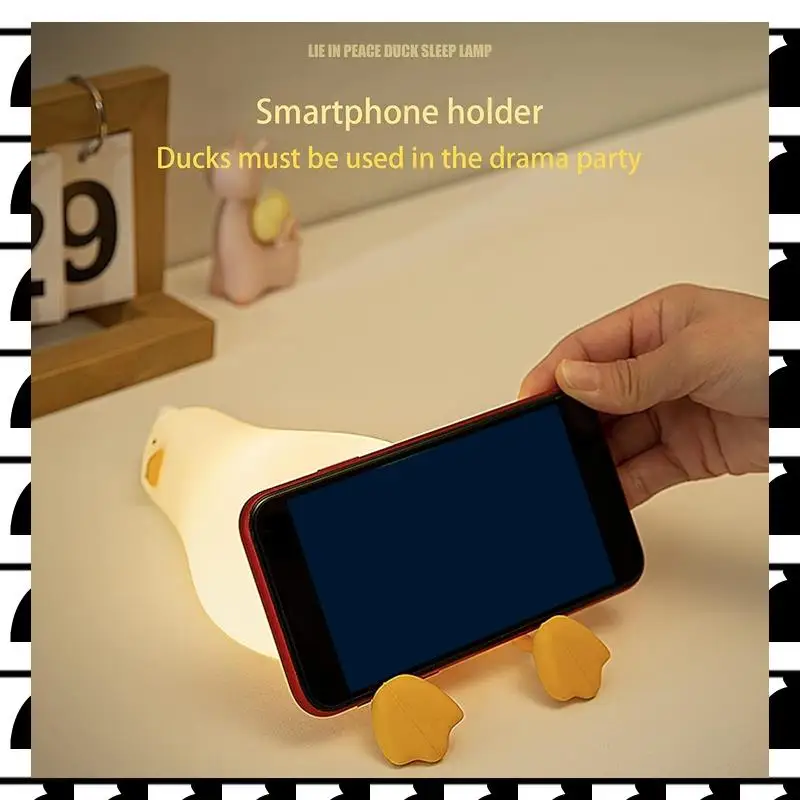 A44U 1 PCS Lying Flat Duck Night Light, LED Squishy Duck Lamp Cute Light Duck Silica Gel Dimmable Nursery Nightlight
A44U 1 PCS Lying Flat Duck Night Light, LED Squishy Duck Lamp Cute Light Duck Silica Gel Dimmable Nursery Nightlight
