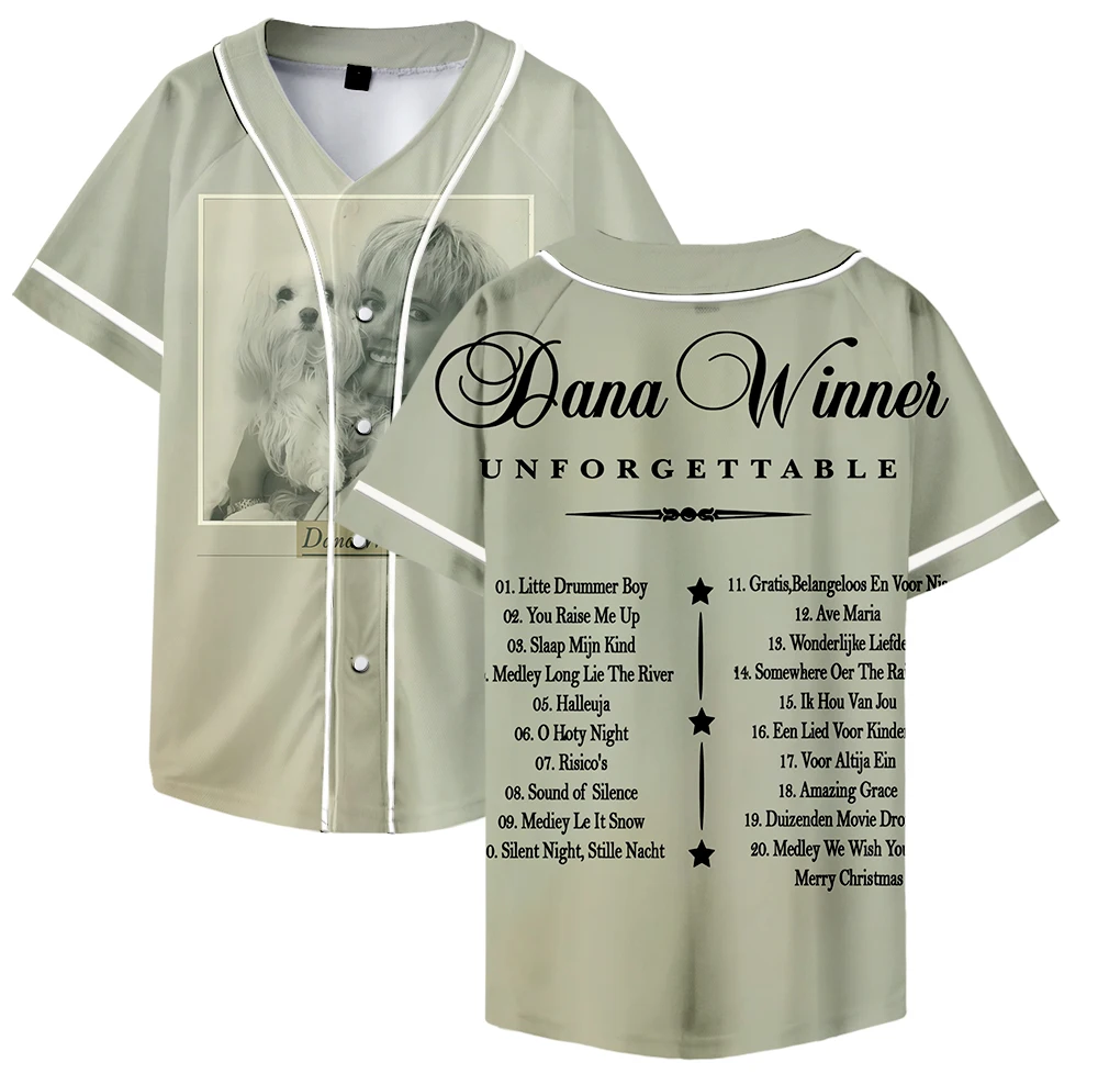 Dana Winner Tour Merch Baseball T-Shirts Cosplay Women Men Fashion Casual Short Sleeve Tee Style2
Dana Winner Tour Merch Baseball T-Shirts Cosplay Women Men Fashion Casual Short Sleeve Tee Style2