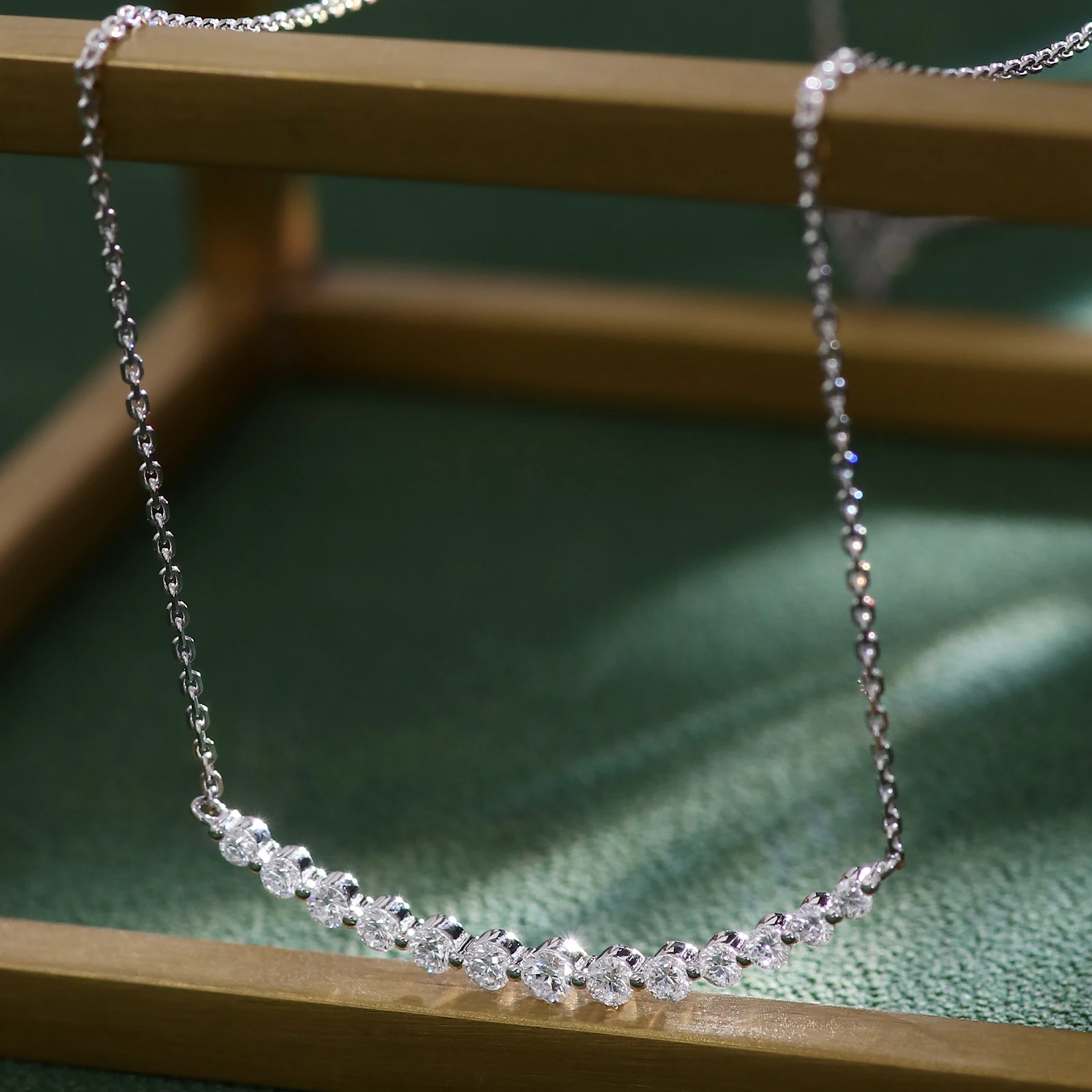 Provence 10K 14K gold Classic Elegant Beads Stackable chain Necklace lab grown diamond Necklaces Birthday Party Anniversary Gift
Provence 10K 14K gold Classic Elegant Beads Stackable chain Necklace lab grown diamond Necklaces Birthday Party Anniversary Gift