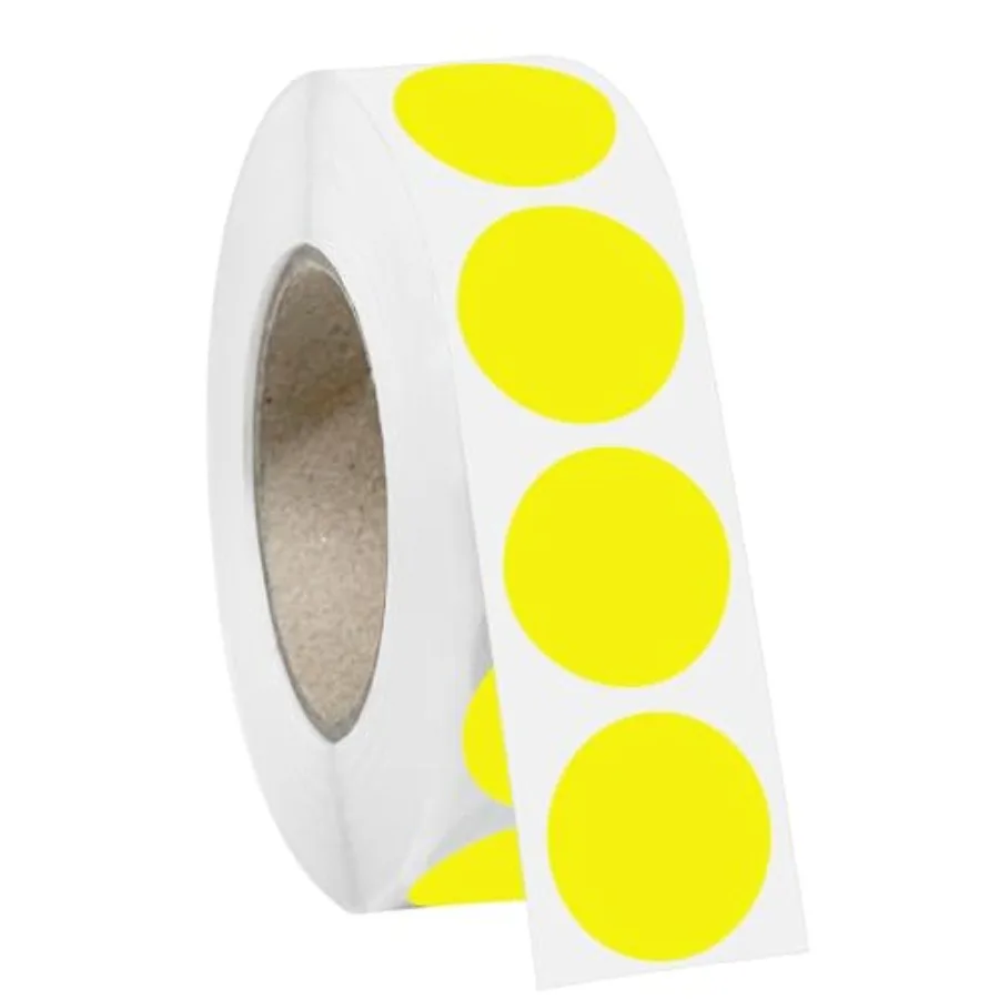 1000 PCS 3/4" Dot Stickers Round Circle Colo Coding Labels Garage Yard Sale Dot Stickers for Toddlers, Classroom Office
1000 PCS 3/4" Dot Stickers Round Circle Colo Coding Labels Garage Yard Sale Dot Stickers for Toddlers, Classroom Office