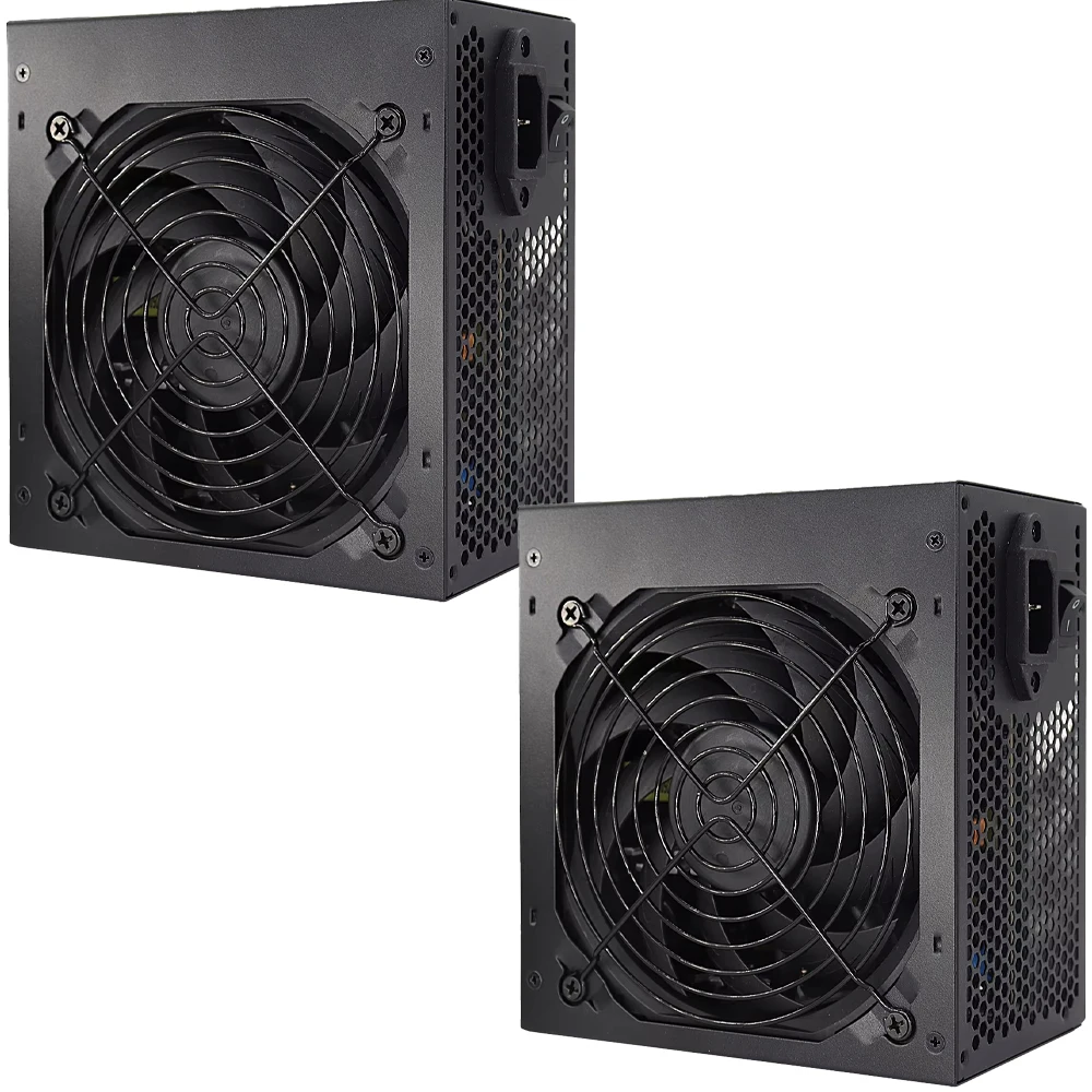 2PCS 600W Atx Power Supply Active PFC PC 120mm Silent Fan 80Plus Gold For Mini Chassis Small Computer Case Desktop Power Supply
2PCS 600W Atx Power Supply Active PFC PC 120mm Silent Fan 80Plus Gold For Mini Chassis Small Computer Case Desktop Power Supply