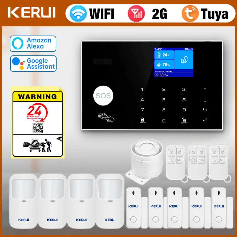KERUI комплект охранной сигнализации Wi-Fi/GSM домашняя сигнализация охранная система с датчиком движения детектор сирена для дома G30 противоугонная система
KERUI комплект охранной сигнализации Wi-Fi/GSM домашняя сигнализация охранная система с датчиком движения детектор сирена для дома G30 противоугонная система