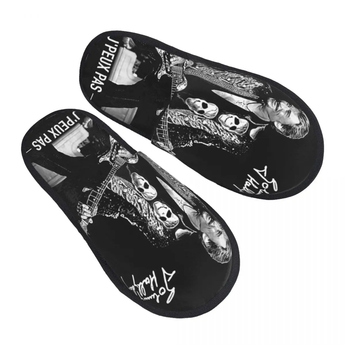 Женские домашние тапочки с принтом на заказ, французский рок-певец Джонни Холлидей, уютные теплые пушистые тапочки из пены с эффектом памяти, домашняя уличная обувь
Женские домашние тапочки с принтом на заказ, французский рок-певец Джонни Холлидей, уютные теплые пушистые тапочки из пены с эффектом памяти, домашняя уличная обувь