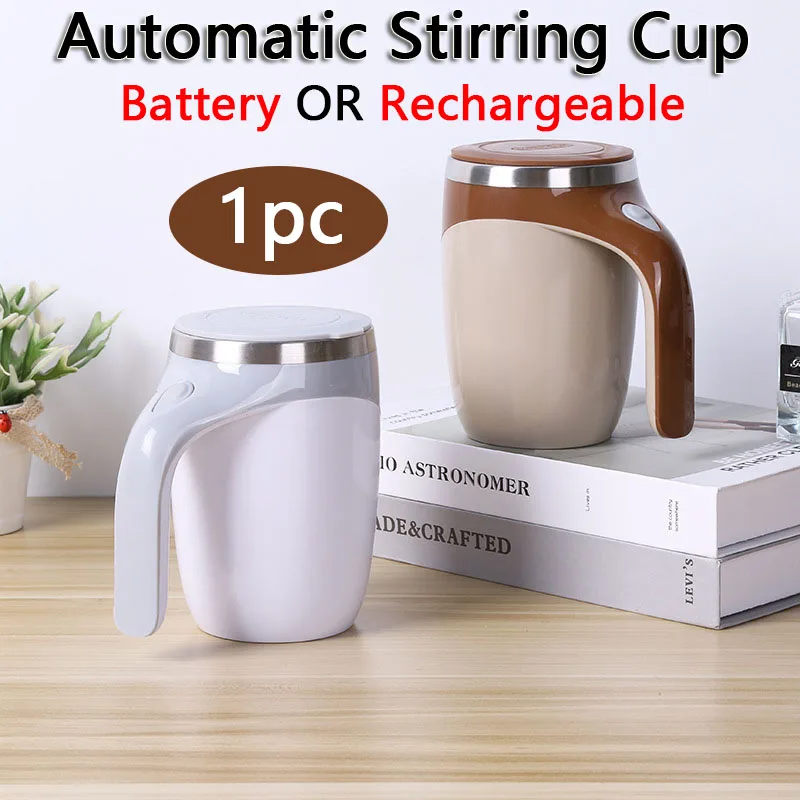 1pc Automatic Stirring Cup Battery OR Rechargeable Stainless Steel Electric Household Coffee Mug For Hot Chocolate Tea Milk
1pc Automatic Stirring Cup Battery OR Rechargeable Stainless Steel Electric Household Coffee Mug For Hot Chocolate Tea Milk