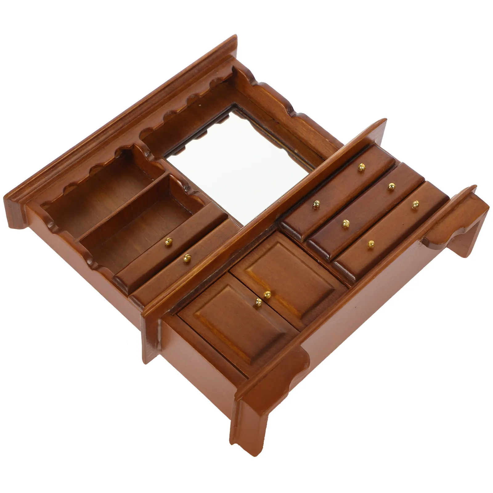 Mini Wood Dresser Lightweight Vintage Style for Mini House Decoration Small Wooden Cabinet Furniture Accessory Miniature House
Mini Wood Dresser Lightweight Vintage Style for Mini House Decoration Small Wooden Cabinet Furniture Accessory Miniature House