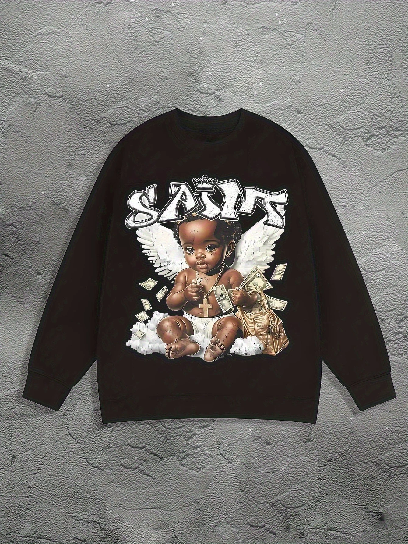 Angel Baby Graphic Printing Autumn and Winter Men's and Women's Sweatshirts Casual Loose Outdoor Street Sports Training Brand
Angel Baby Graphic Printing Autumn and Winter Men's and Women's Sweatshirts Casual Loose Outdoor Street Sports Training Brand