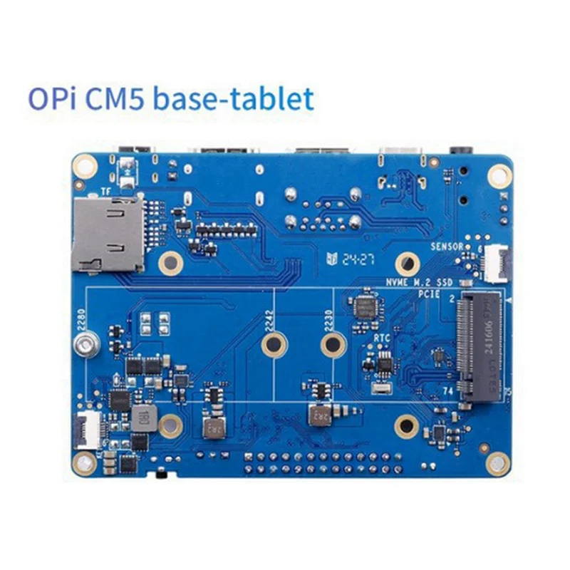 Базовая плата для планшета Orange Pi CM5 с Wi-Fi + BT BLE, M.2 M-Key NVME/SATA SSD, поддержка вычислительного модуля Fororange PI 5
Базовая плата для планшета Orange Pi CM5 с Wi-Fi + BT BLE, M.2 M-Key NVME/SATA SSD, поддержка вычислительного модуля Fororange PI 5
