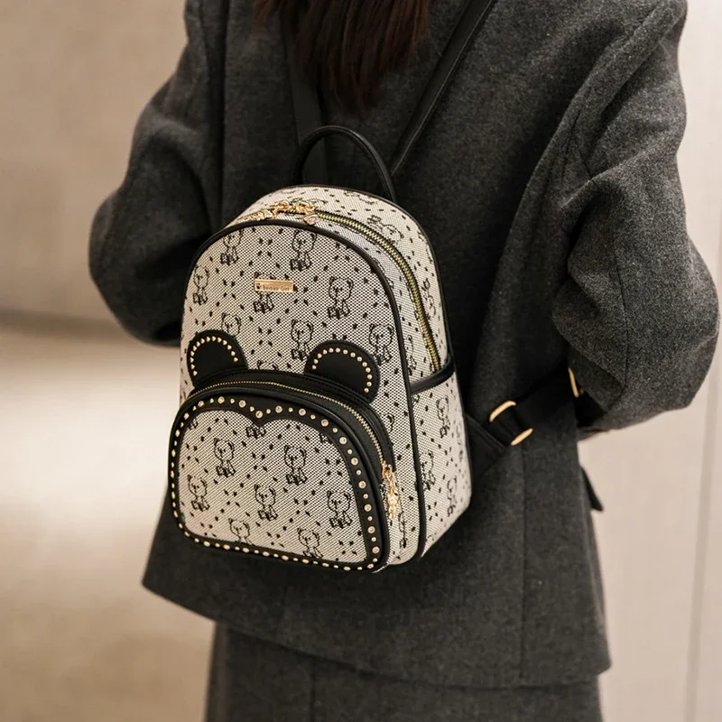 Женский маленький рюкзак, милый ветер, мини-повседневный модный рюкзак для хранения косметики, рюкзак для хранения мобильного телефона, сумка для девочек, женская 
Женский маленький рюкзак, милый ветер, мини-повседневный модный рюкзак для хранения косметики, рюкзак для хранения мобильного телефона, сумка для девочек, женская