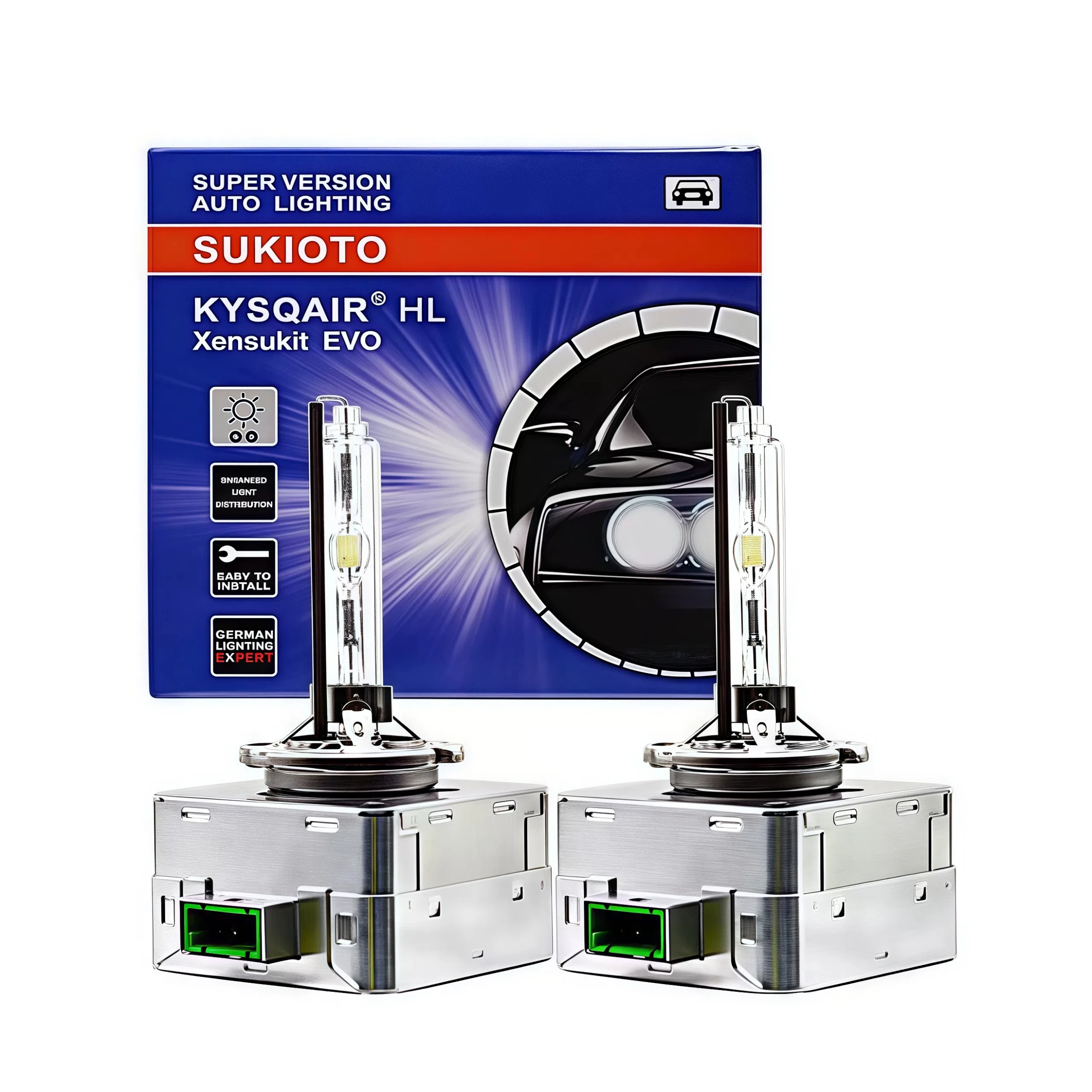 2 PCS SUKIOTO GENUINE D3S D1S Xenon Bulbs D2S D4S Car Lamps HID Conversion Kit 66140 66240 66340 66440 5000K 6000K White Light
2 PCS SUKIOTO GENUINE D3S D1S Xenon Bulbs D2S D4S Car Lamps HID Conversion Kit 66140 66240 66340 66440 5000K 6000K White Light