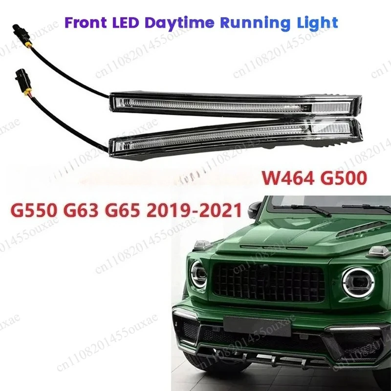 Front LED Fog Light Daytime Running Light Auxiliary DRL Lamp for Benz G-Class W464 G500 G550 G63 G65 2019-2021
Front LED Fog Light Daytime Running Light Auxiliary DRL Lamp for Benz G-Class W464 G500 G550 G63 G65 2019-2021
